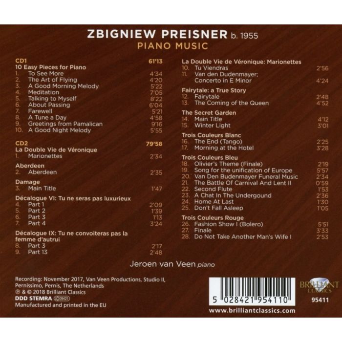 Preisner: Piano Music - slide-1