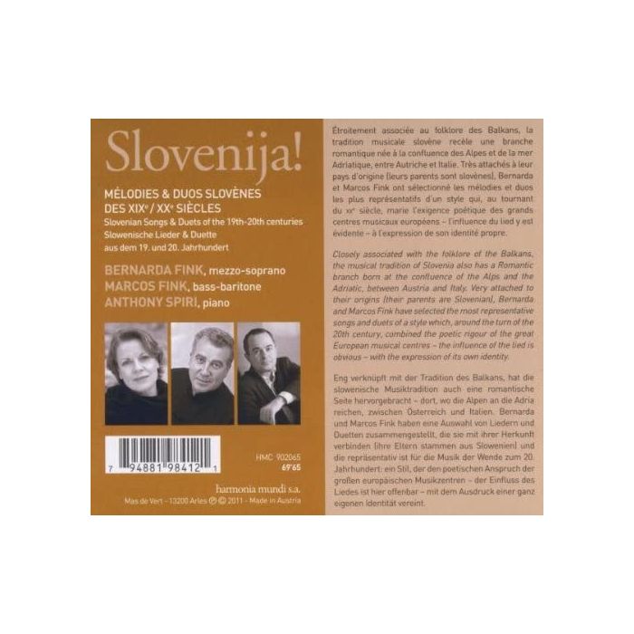 Slovenija! - słoweńskie pieśni i duety - slide-1