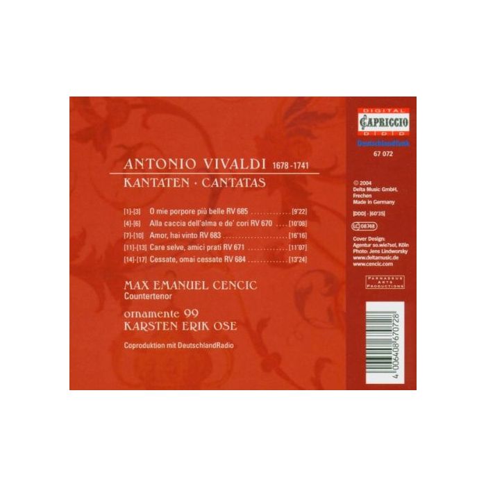 VIVALDI: Kantaten RV 670,671,683-685 - slide-1