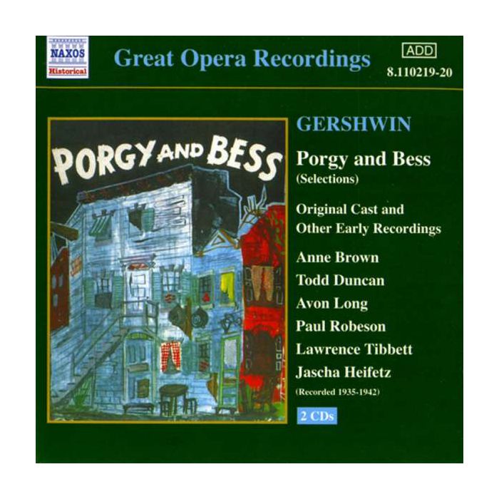 GERSHWIN: Porgy and Bess ( 1935-42)