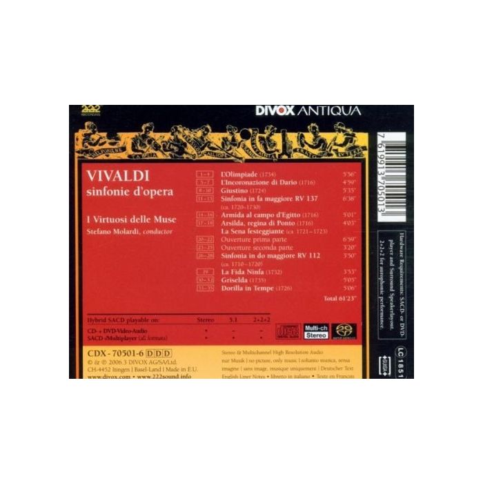 Vivaldi: Sinfonie d\'opera - slide-1