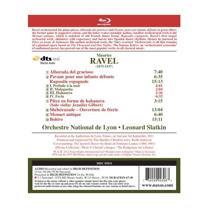 RAVEL: Orchestral Works 1 - slide-1