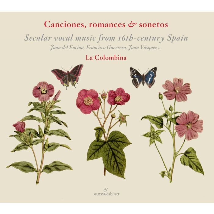 Canciones, romances & sonetos - Secular music from 16th-century Spain