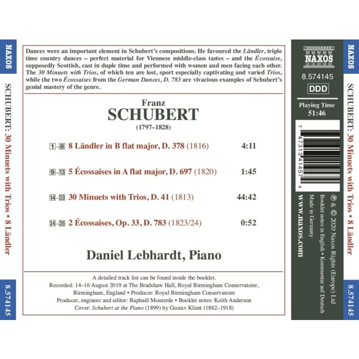 Schubert: 30 Minuets with Trios - slide-1