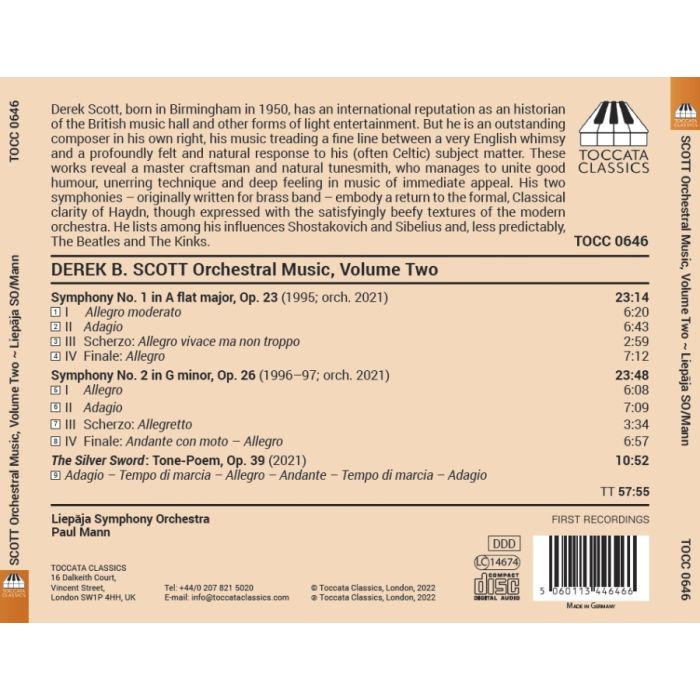 Scott: Orchestral Music Vol. 2 - slide-1