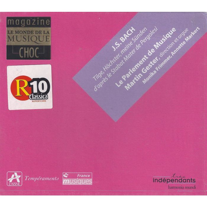 Bach/Pergolesi: Cantatas & Other Vocal Works