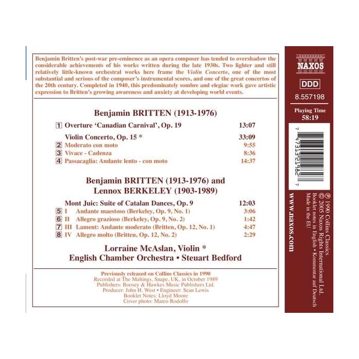 BRITTEN: Violin concerto - slide-1