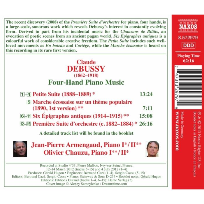 Debussy: Four-Hand Piano Music - slide-1