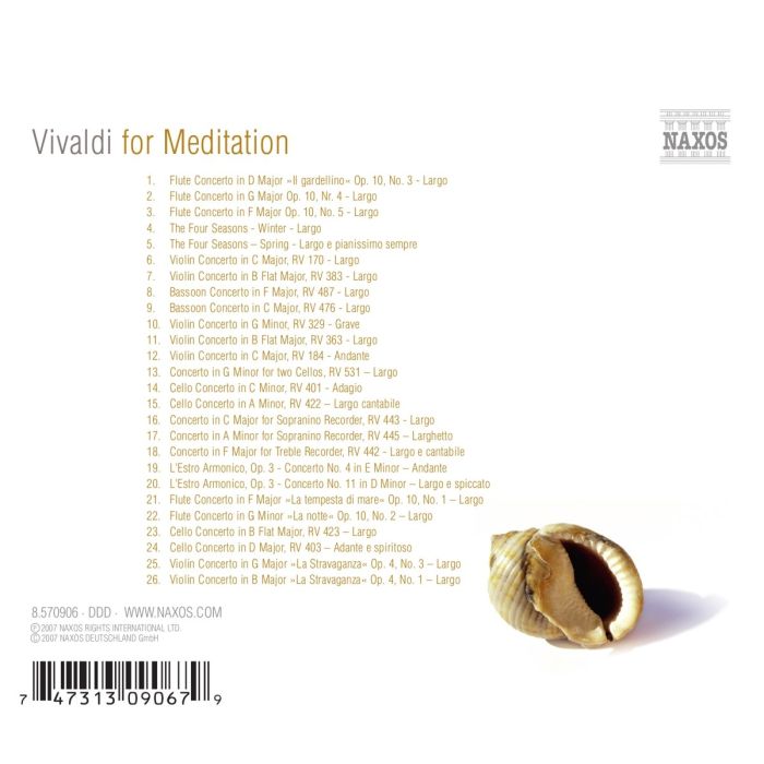 VIVALDI FOR MEDITATION - slide-1