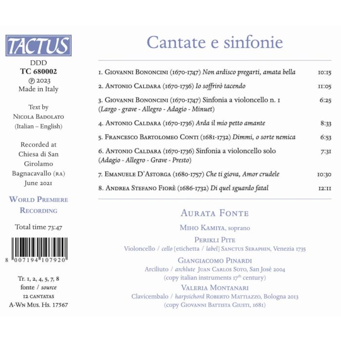 Cantate e sinfonie - slide-1