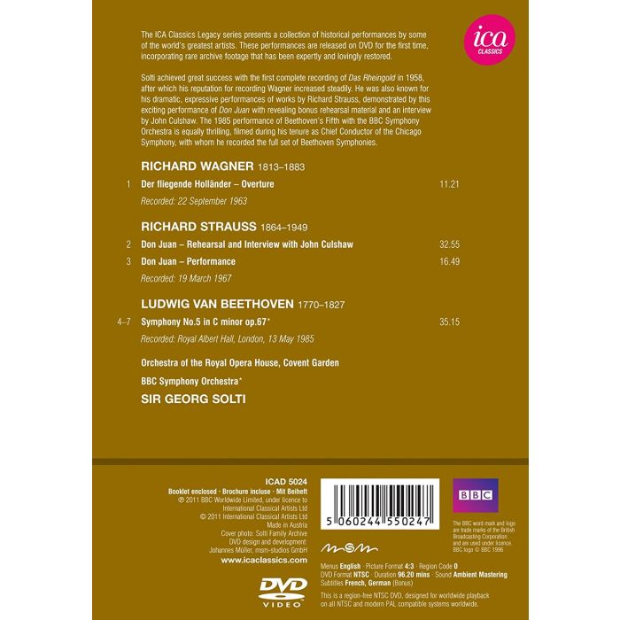 Wagner/Strauss/Beethoven: Sir Georg Solti - slide-1