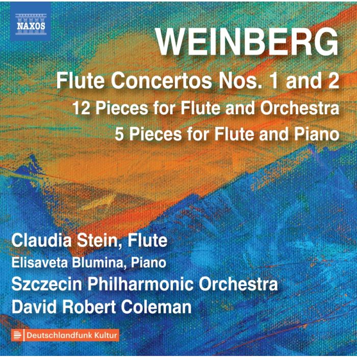 Weinberg: Flute Concertos Nos. 1 and 2; Pieces for Flute and Orchestra