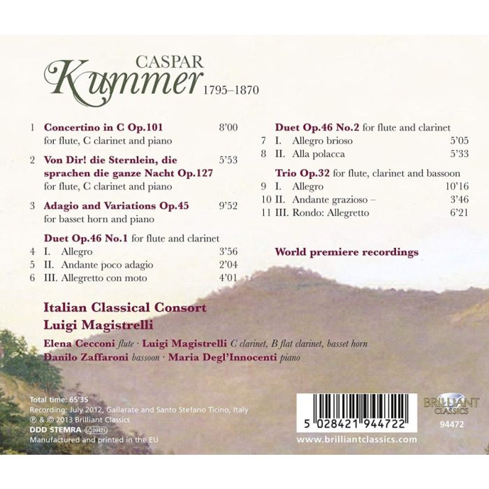 Kummer: Chamber Music for Winds - slide-1