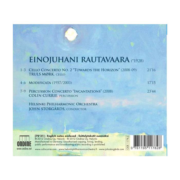 Rautavaara: Modificata (Cello Concerto/ Percussion Concerto) - slide-1