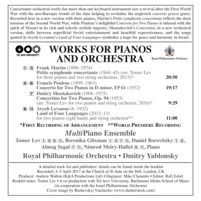 Works for Pianos and Orchestra - slide-1