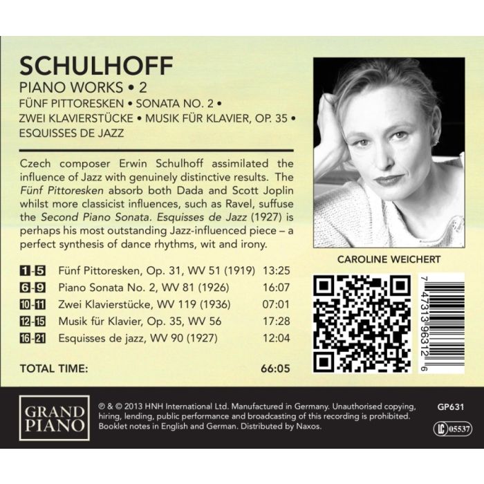 Schulhoff: Piano Works Vol. 2 - slide-1