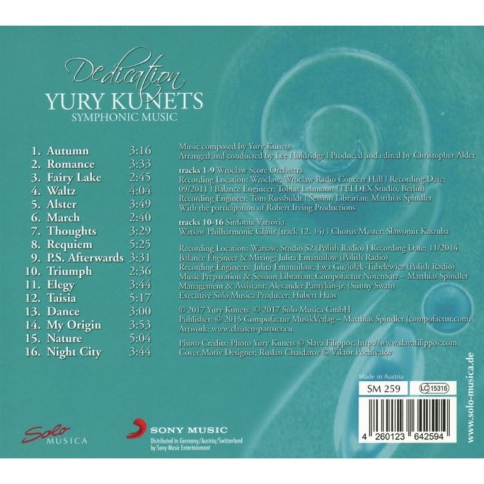 Kunets: Dedication - Symphonic Music - slide-1