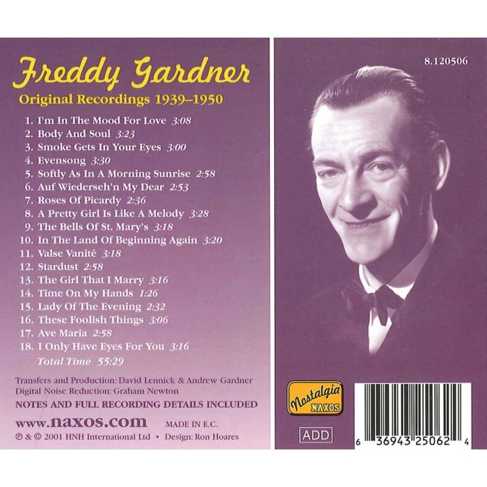 GARDNER: Orginal Recordings 1939-1950 - slide-1