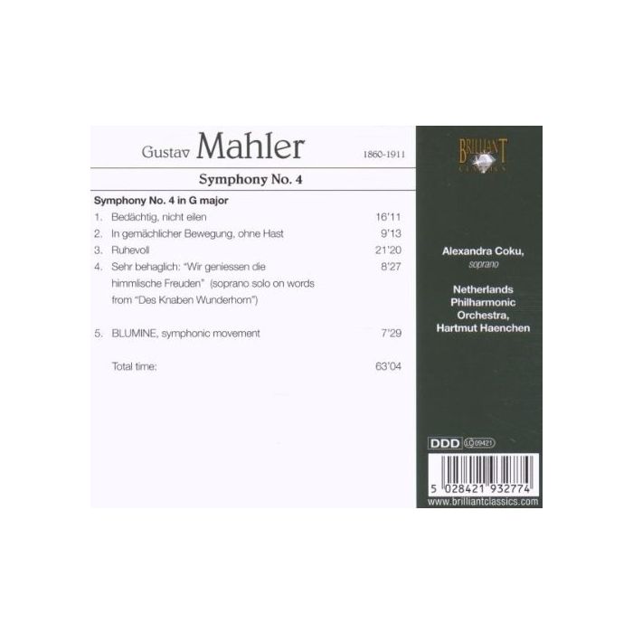 Mahler: Symphony No. 4 - slide-1