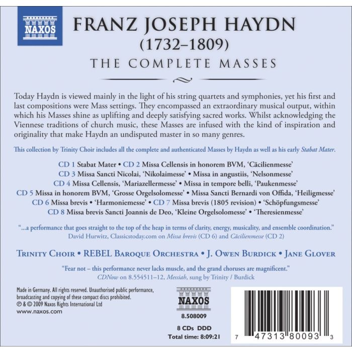 Haydn: The Complete Masses  (8 CD) - slide-1