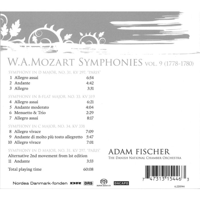 Mozart: Symphonies Vol. 9 - Nos. 31, 33 & 34 - slide-1