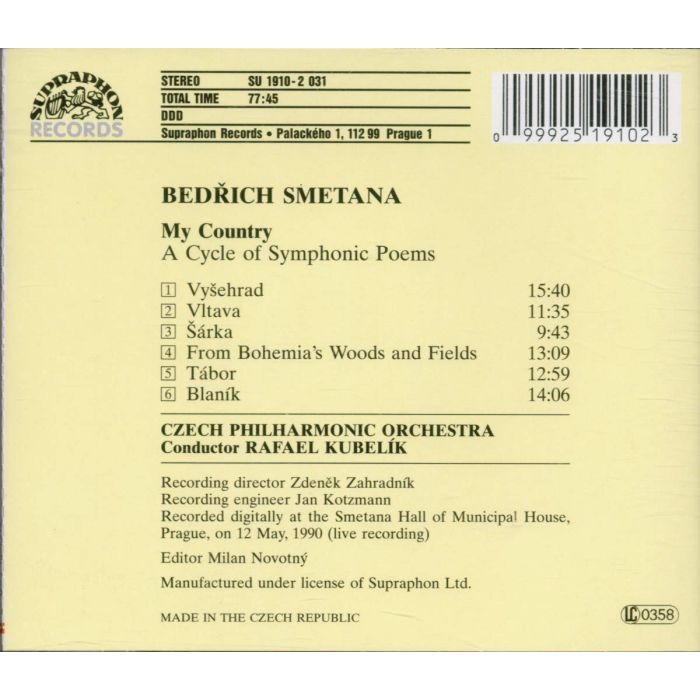 Smetana: Ma Vlast (My Country) - slide-1