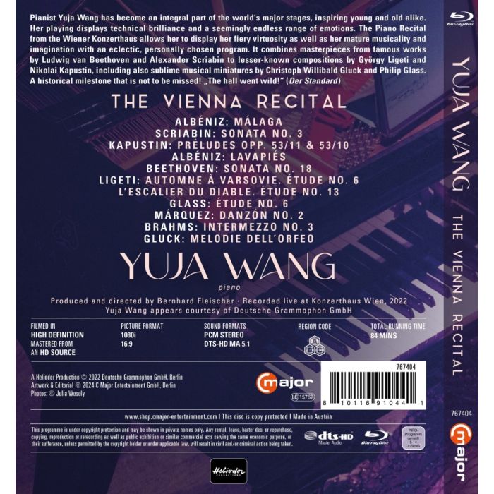 Yuja Wang - The Vienna Recital (BD) - slide-1