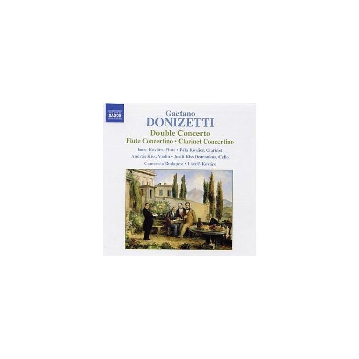 DONIZETTI: Double Concerto; Flute Concertino; Clarinet Concertino
