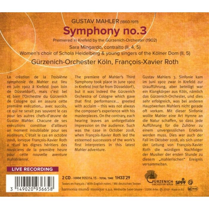 Mahler: Symphony no. 3 - slide-1