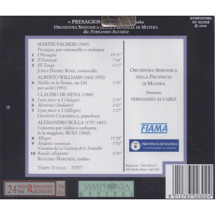Presagios - Orchestral Works - slide-1