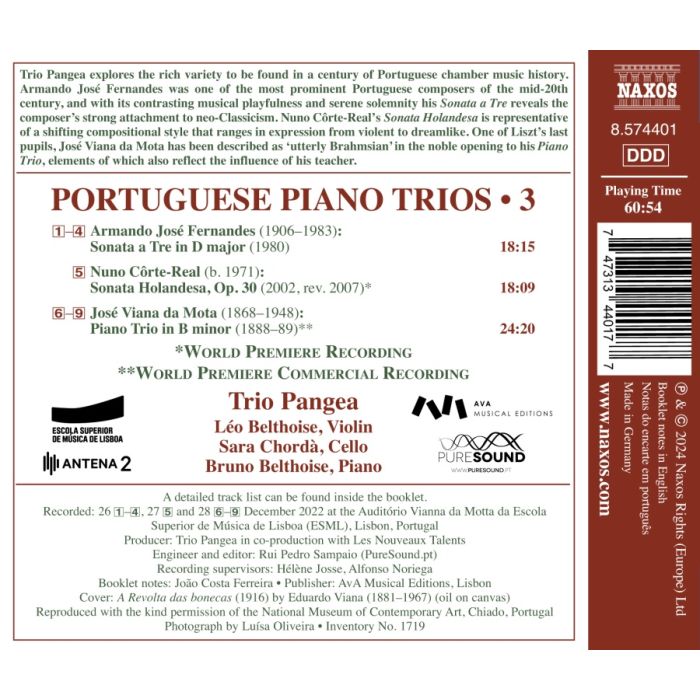Portuguese Piano Trios Vol. 3 - slide-1