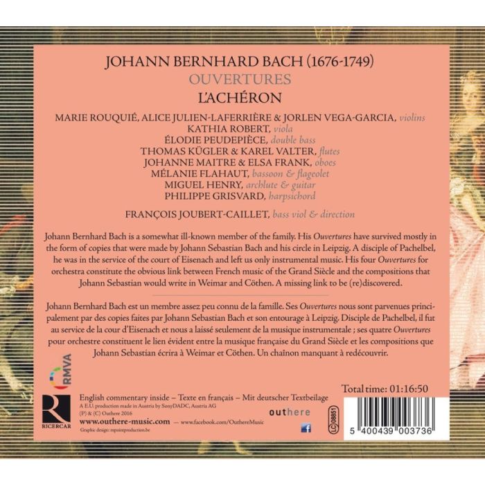 Bach, Johann Bernhard: Ouvertures - slide-1