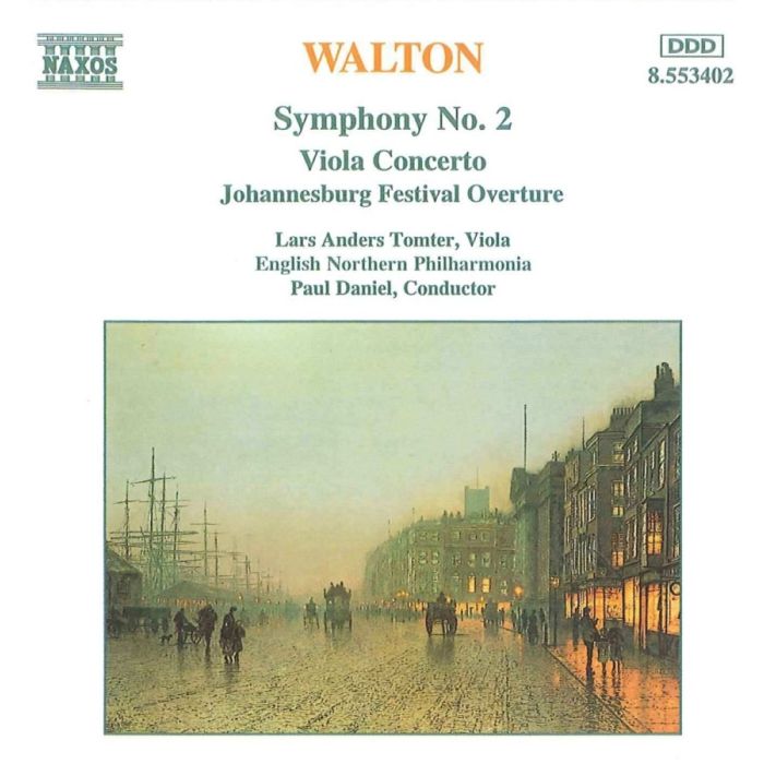 WALTON: Symphony No. 2, Viola Concerto