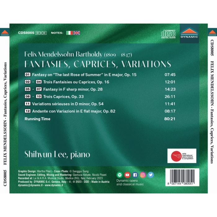 Mendelssohn: Fantasies, Caprices, Variations - slide-1