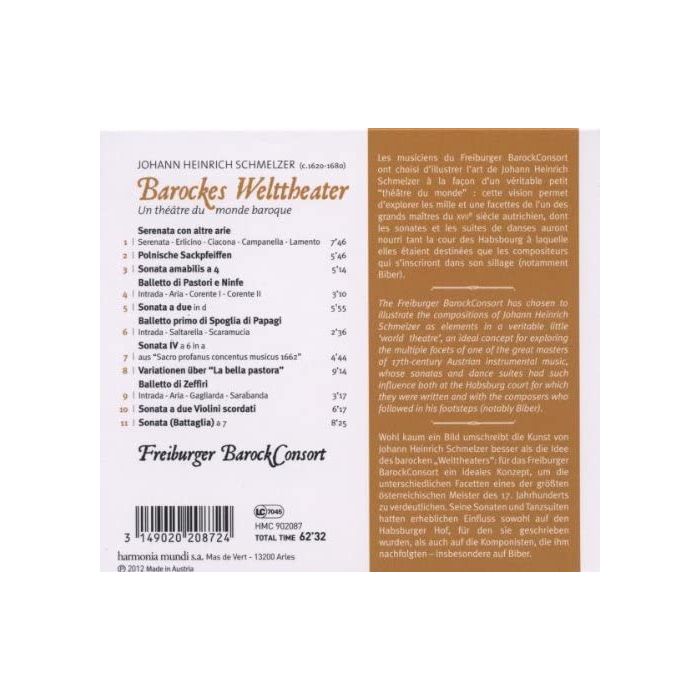 Schmelzer: Barockes Welttheater - Sonate & Balletti - slide-1