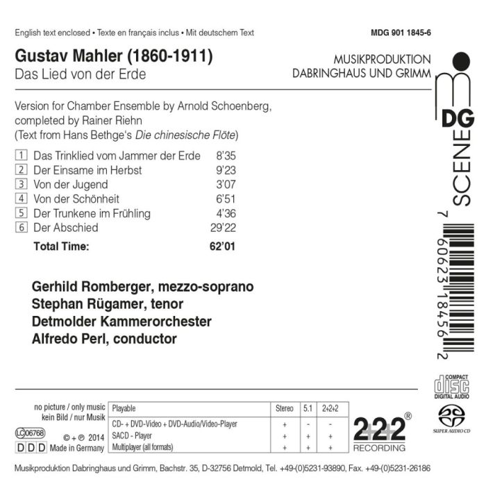 Mahler: Das Lied von der Erde - slide-1