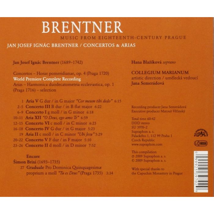 Brentner: Concertos & arias - slide-1