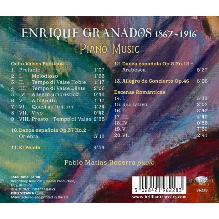 Granados: Piano Music - slide-1