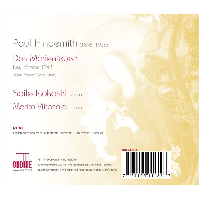 Hindemith: Das Marienleben - slide-1