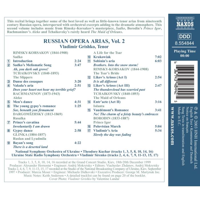 RUSSIAN OPERA ARIAS - slide-1