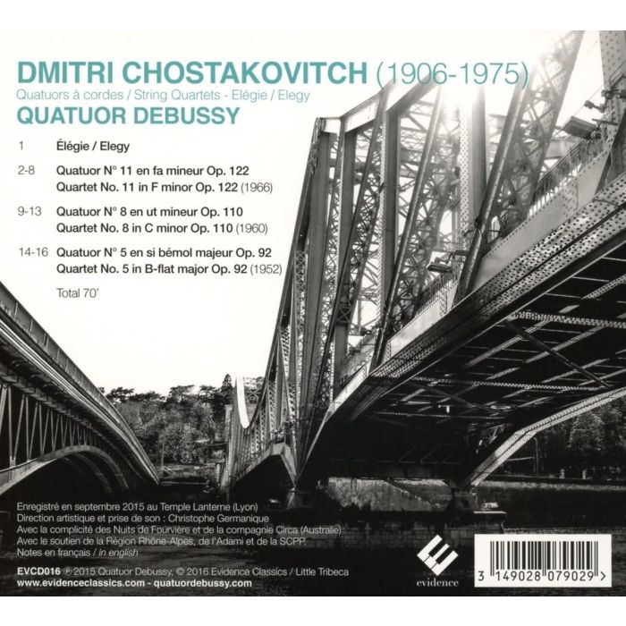 Shostakovich: String Quartets Nos. 5 8 & 11 - slide-1