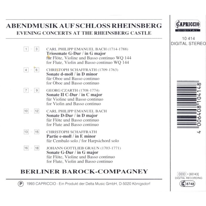 Evening Concerts at the Rheinsberg - slide-1