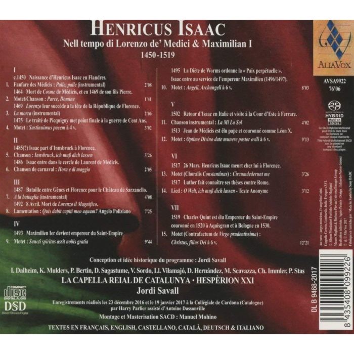 Isaac: In the time of Lorenzo de’ Medici and Maximilian I - slide-1