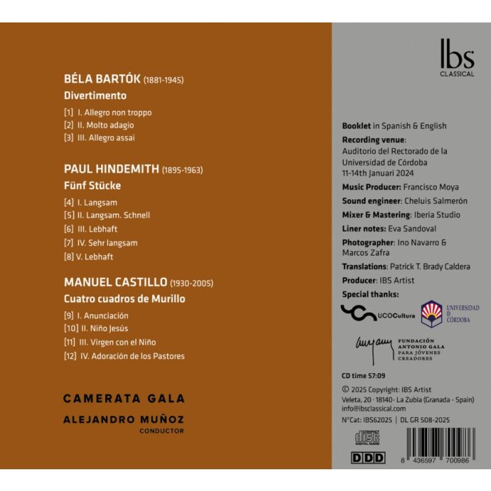 BARTOK / HINDEMITH / CASTILLO - slide-1