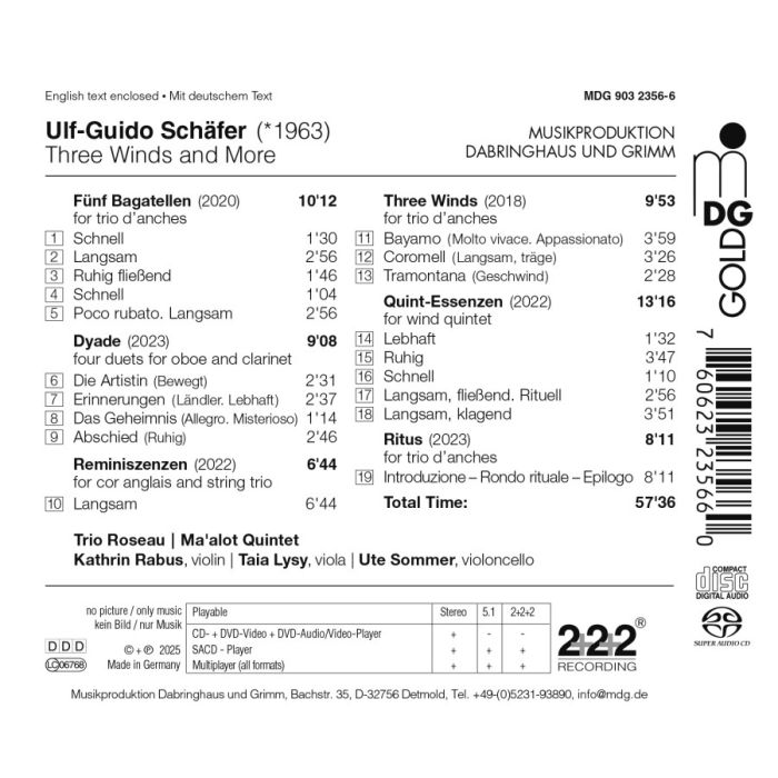 Schäfer: Three Winds and More - slide-1