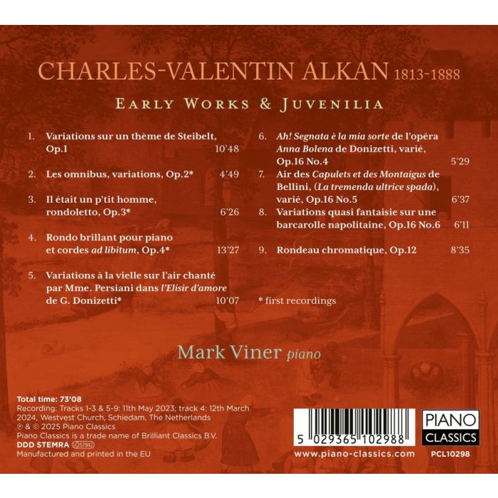 Alkan: Early Works & Juvenilia - slide-1