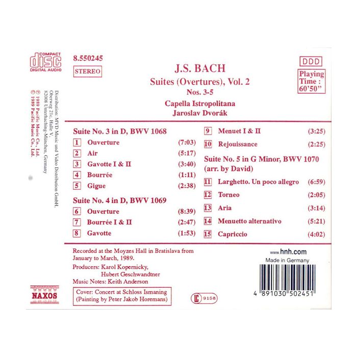 Bach: Suites (Ouvertures), Vol. 2  - slide-1