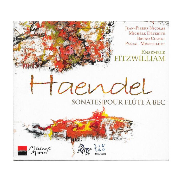 Handel: Sonates pour flute a bec