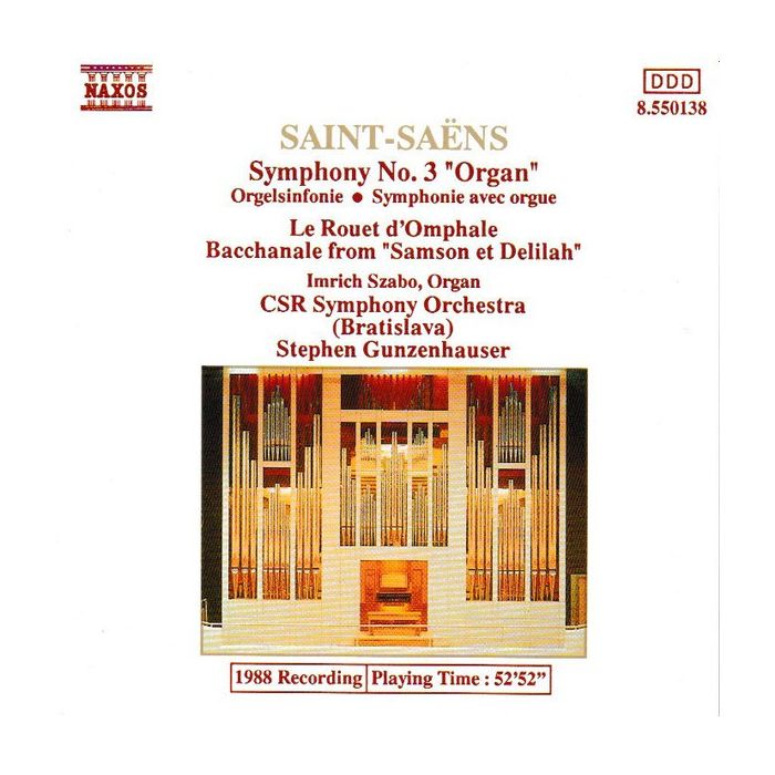 Saint-Saëns: Symphony No. 3