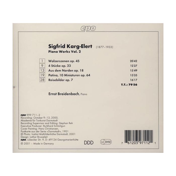 KARG-ELERT: Piano works vol. 2 - slide-1